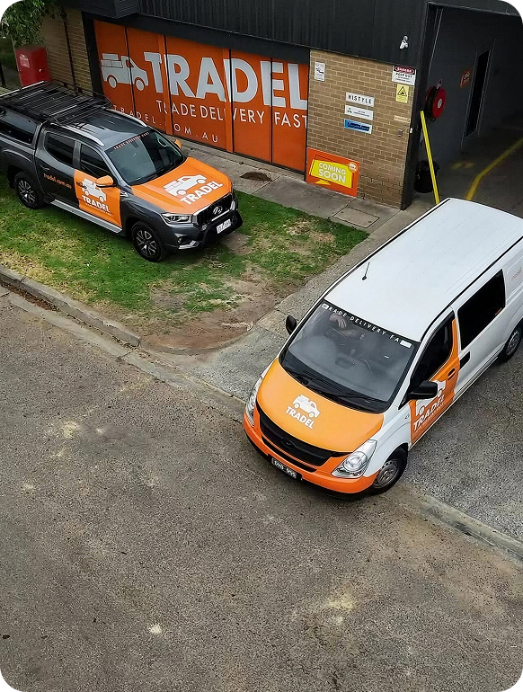 Tradel delivery vehicles